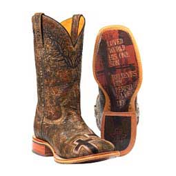 John 3:16 11" Cowboy Boots Tin Haul